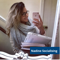 Nadine Socialising